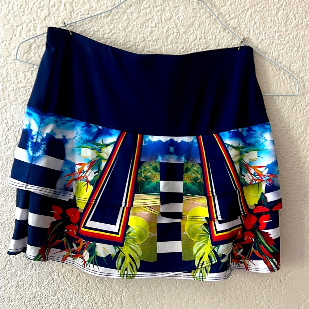 Lucky in love. Size S. Tropical Print Women's Skirt